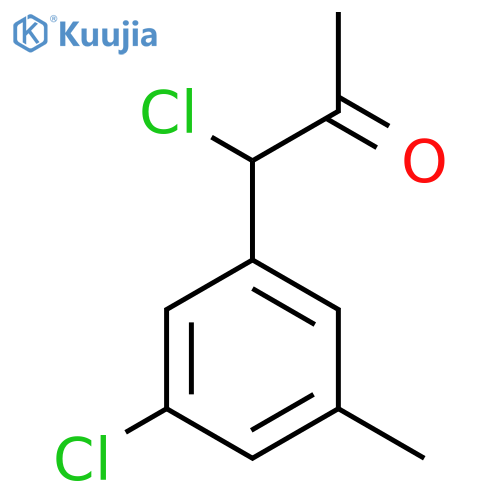 1-Chloro-1-(3-chloro-5-methylphenyl)propan-2-one structure