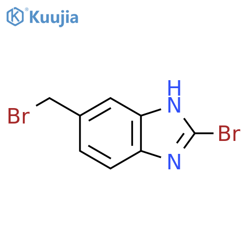 2-Bromo-5-bromomethyl-1H-benzimidazole structure