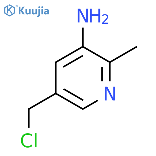3-Amino-5-chloromethyl-2-methylpyridine structure