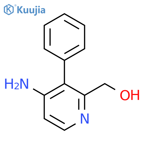 4-Amino-3-phenylpyridine-2-methanol structure