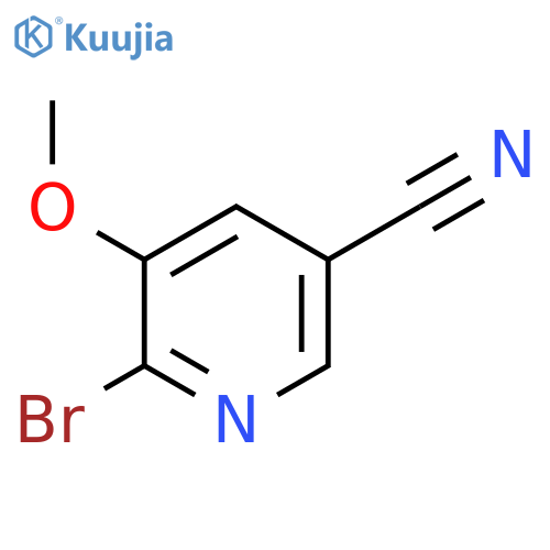 6-Bromo-5-methoxynicotinonitrile structure