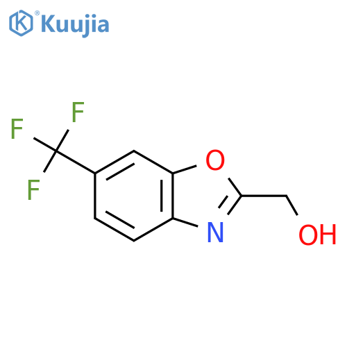 6-(Trifluoromethyl)benzo[d]oxazole-2-methanol structure
