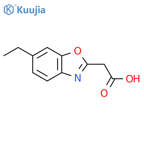 6-Ethylbenzo[d]oxazole-2-acetic acid structure