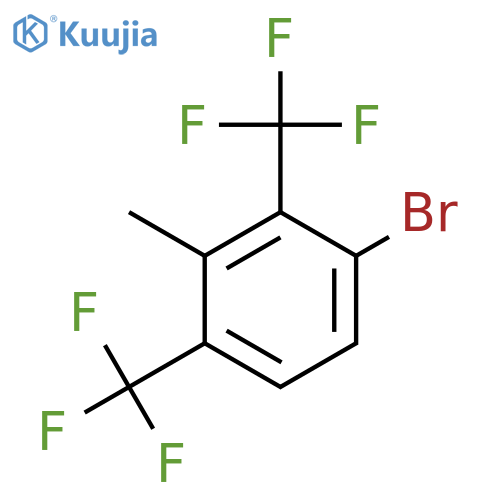 2,6-Bis(trifluoromethyl)-3-bromotoluene structure