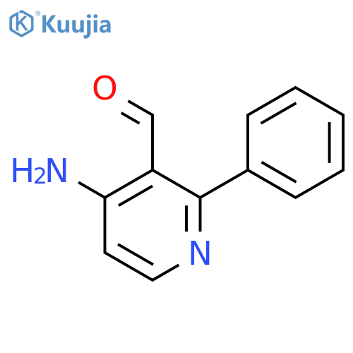 4-Amino-2-phenylnicotinaldehyde structure