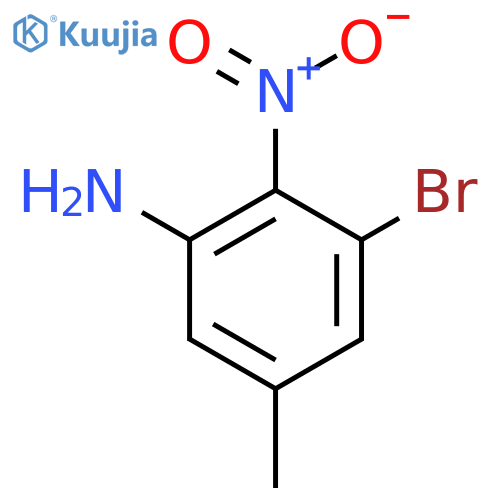 3-Bromo-5-methyl-2-nitroaniline structure
