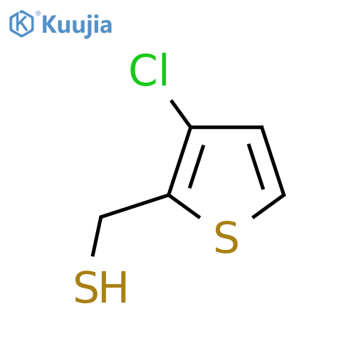 (3-Chlorothiophen-2-yl)methanethiol structure