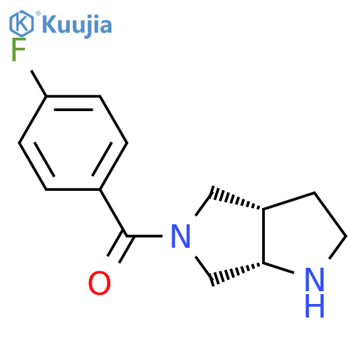 (3aS,6aS)-5-(4-fluorobenzoyl)-octahydropyrrolo[3,4-b]pyrrole structure