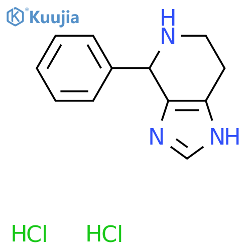 4-Phenyl-4,5,6,7-tetrahydro-3H-imidazo[4,5-c]pyridine dihydrochloride structure
