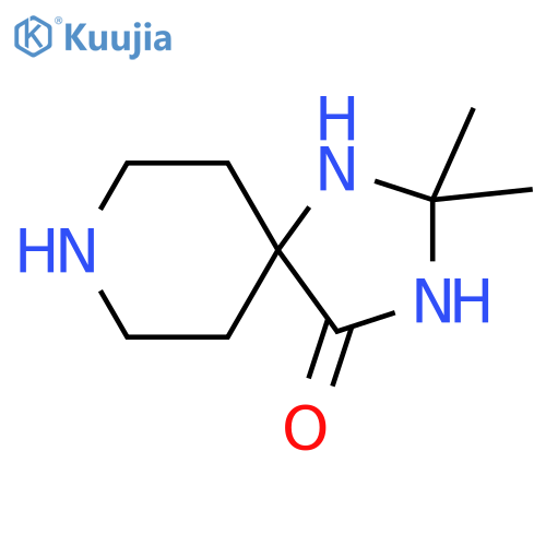 2,2-Dimethyl-1,3,8-triazaspiro[4.5]decan-4-one structure
