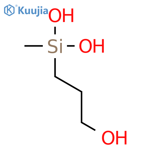 Silanediol, (3-hydroxypropyl)methyl- structure