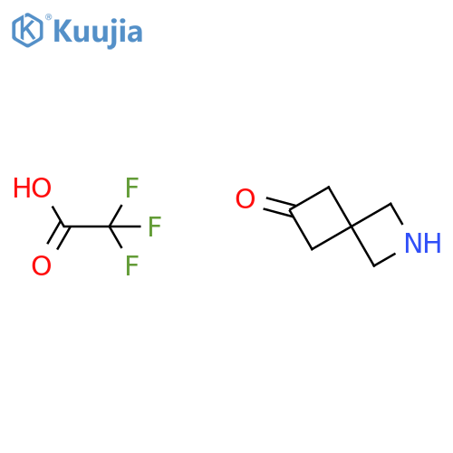 2-Azaspiro[3.3]heptan-6-one trifluoroacetate structure