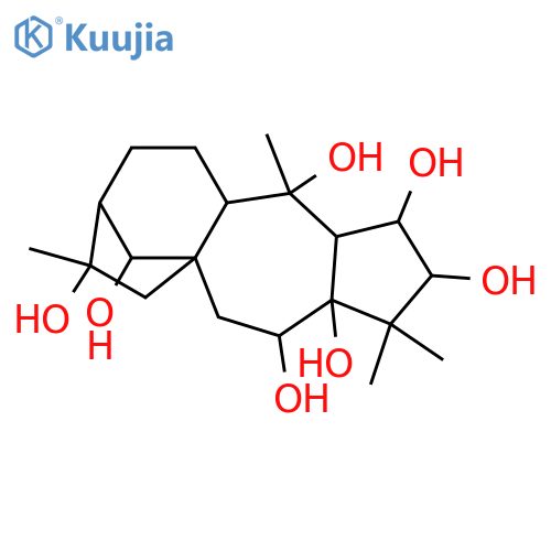 2,3,5,6,10,14,16-Grayanotoxaneheptol; (1β,2β,3β,5β,6β,10β,14β,16α)-form structure