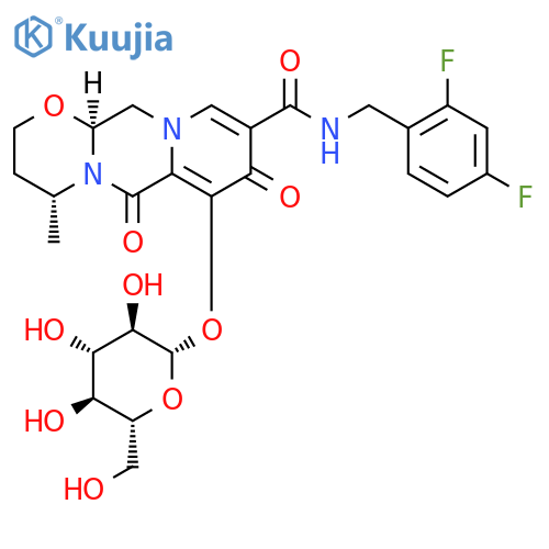 Dolutegravir O-b-D-Glucoside structure