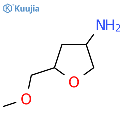 5-(Methoxymethyl)oxolan-3-amine structure
