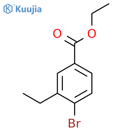 Ethyl 4-bromo-3-ethylbenzoate structure