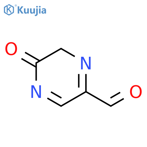 5-hydroxypyrazine-2-carbaldehyde structure