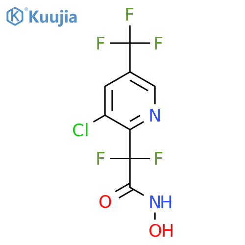 2-(3-Chloro-5-(trifluoromethyl)pyridin-2-yl)-2,2-difluoro-N-hydroxyacetamide structure