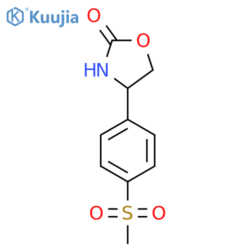 4-(4-Methanesulfonylphenyl)-1,3-oxazolidin-2-one structure
