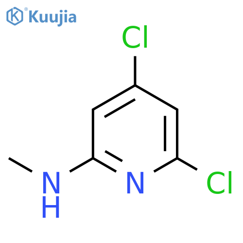 4,6-Dichloro-N-methylpyridin-2-amine structure