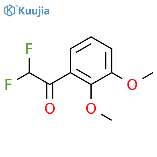 1-(2,3-Dimethoxyphenyl)-2,2-difluoroethanone structure