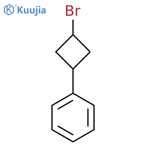 (3-Bromocyclobutyl)benzene structure