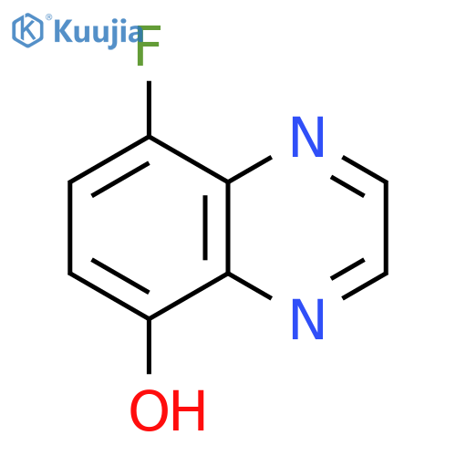 8-fluoroquinoxalin-5-ol structure