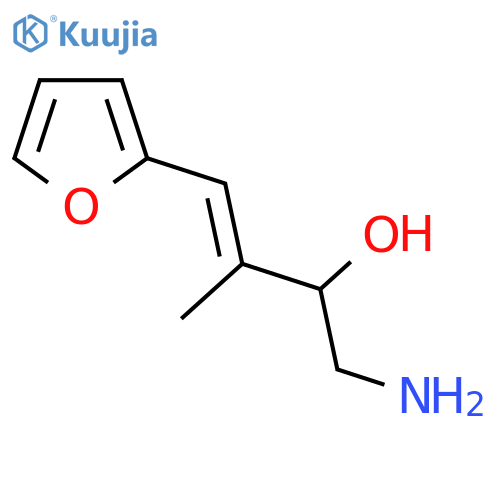 1-Amino-4-(furan-2-yl)-3-methylbut-3-en-2-ol structure