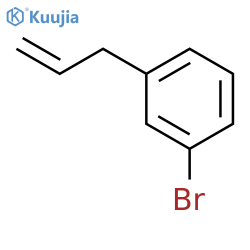 3-(3-Bromophenyl)-1-propene structure