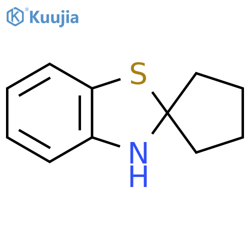 3H-Spiro1,3-benzothiazole-2,1'-cyclopentane structure
