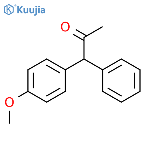 1-(4-Methoxyphenyl)-1-phenylpropan-2-one structure