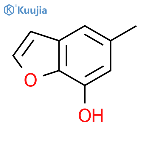 5-Methyl-1-benzofuran-7-ol structure