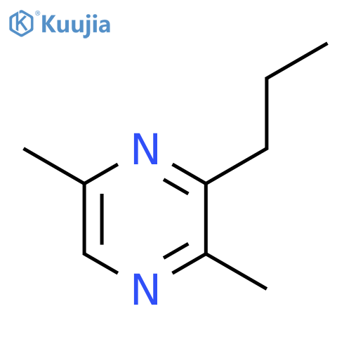 Pyrazine,2,5-dimethyl-3-propyl- structure