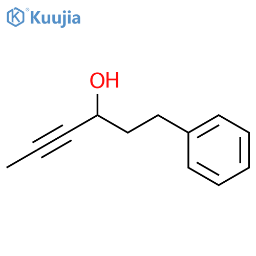 1-Phenyl-4-hexyn-3-ol structure