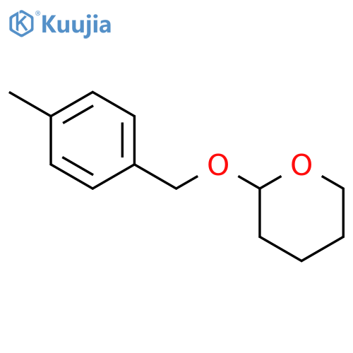 2H-Pyran, tetrahydro-2-[(4-methylphenyl)methoxy]- structure