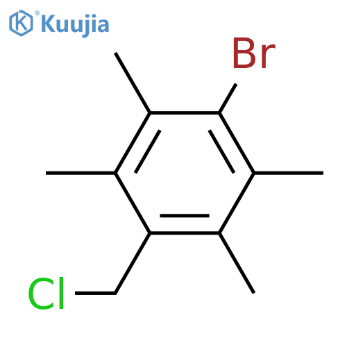 Benzene, 1-bromo-4-(chloromethyl)-2,3,5,6-tetramethyl- structure