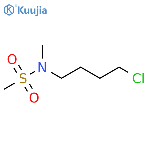 Methanesulfonamide, N-(4-chlorobutyl)-N-methyl- structure