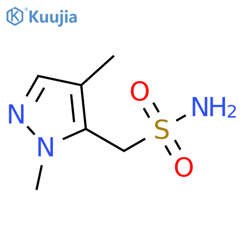 1H-Pyrazole-5-methanesulfonamide, 1,4-dimethyl- structure