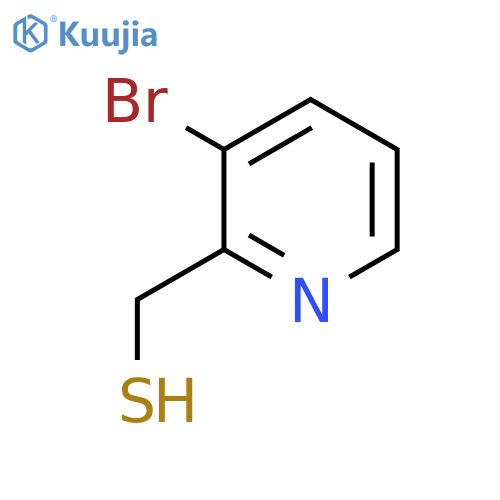 (3-Bromopyridin-2-yl)methanethiol structure