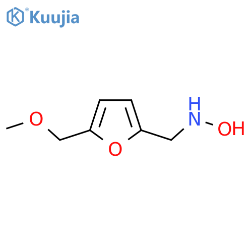 N-{5-(methoxymethyl)furan-2-ylmethyl}hydroxylamine structure