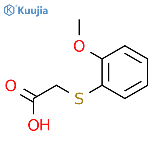 2-((2-Methoxyphenyl)thio)acetic acid structure