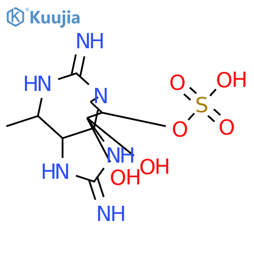 11-Hydroxysaxitoxin; 11α-form, De(carbamoyloxy), 11-O-sulfate structure