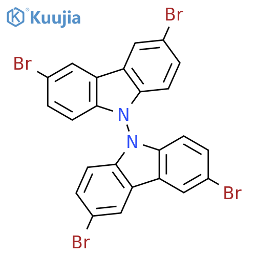 9,9'-BI-9H-CARBAZOLE, 3,3',6,6'-TETRABROMO- structure