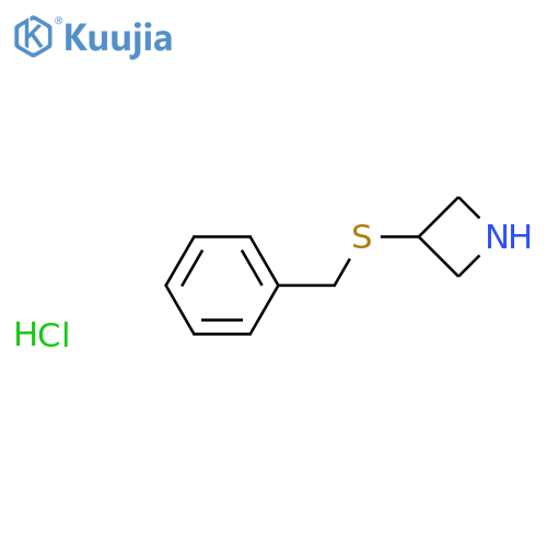 3-(Benzylsulfanyl)azetidine hydrochloride structure