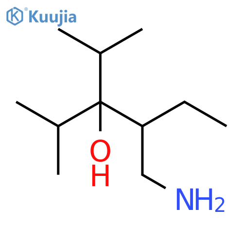 3-Hexanol, 4-(aminomethyl)-2-methyl-3-(1-methylethyl)- structure