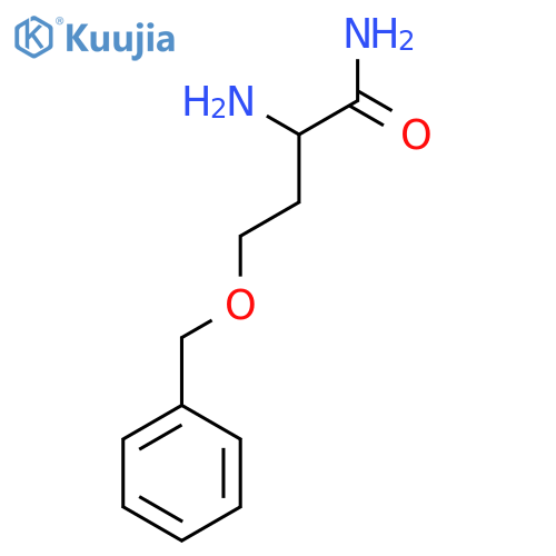 2-Amino-4-(benzyloxy)butanamide structure
