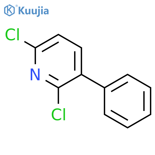 2,6-Dichloro-3-phenylpyridine structure
