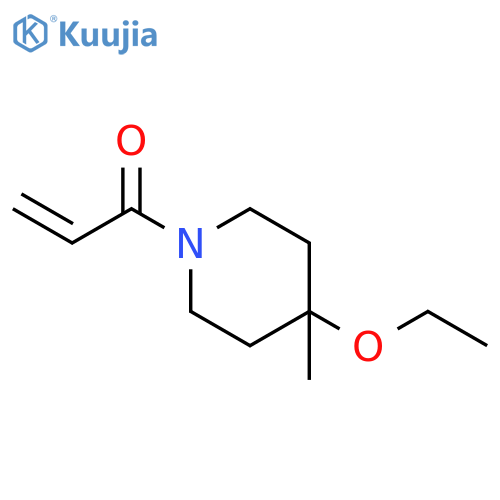 1-(4-Ethoxy-4-methyl-1-piperidinyl)-2-propen-1-one structure