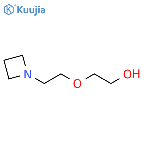 Ethanol, 2-[2-(1-azetidinyl)ethoxy]- structure