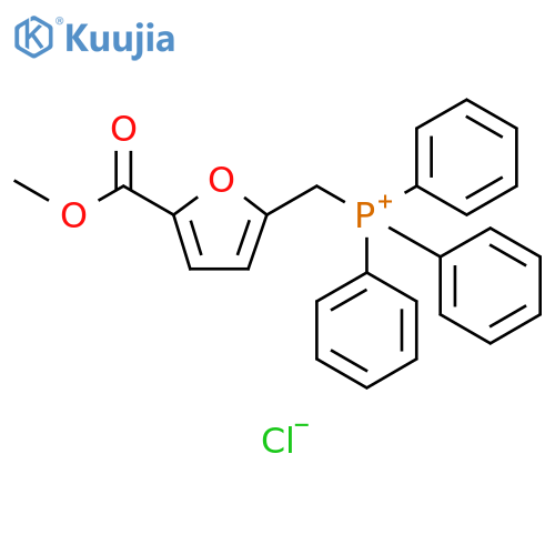 (5-Methoxycarbonylfuran-2-ylmethyl)triphenylphosphonium Chloride structure